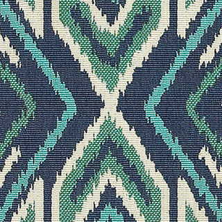 Meridian 2209B, Navy/Green, 3'7"x5'6"