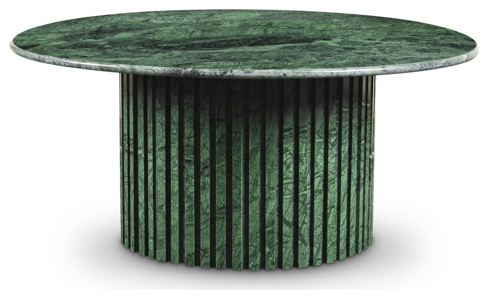 Genoa Marble Coffee Table, Green