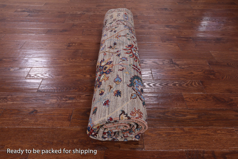 Persian Tabriz Hand Knotted Wool Rug 8' 2" X 11' 4" Q9994