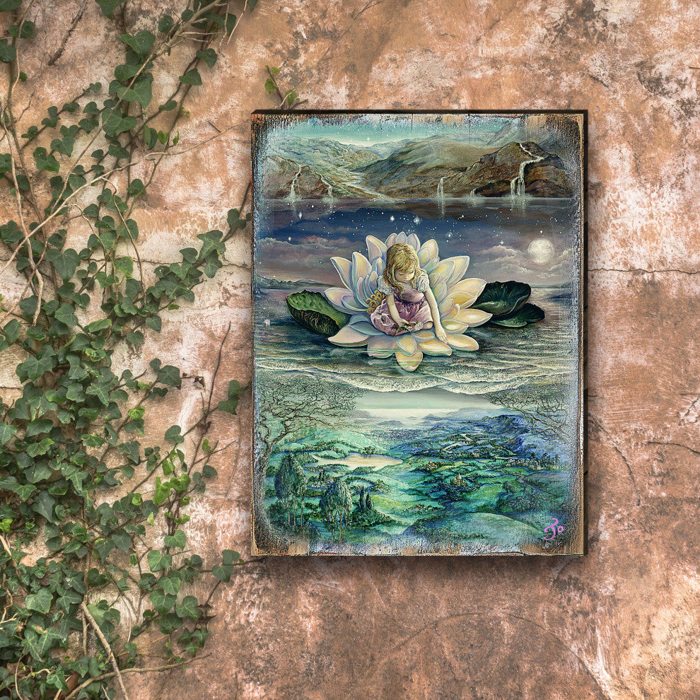 Horizons Wall and Table Top Wooden Decor, 24x18