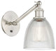 Innovations 317-1W-SN-G382 Castile 1 Light Sconce, Brushed Satin Nickel