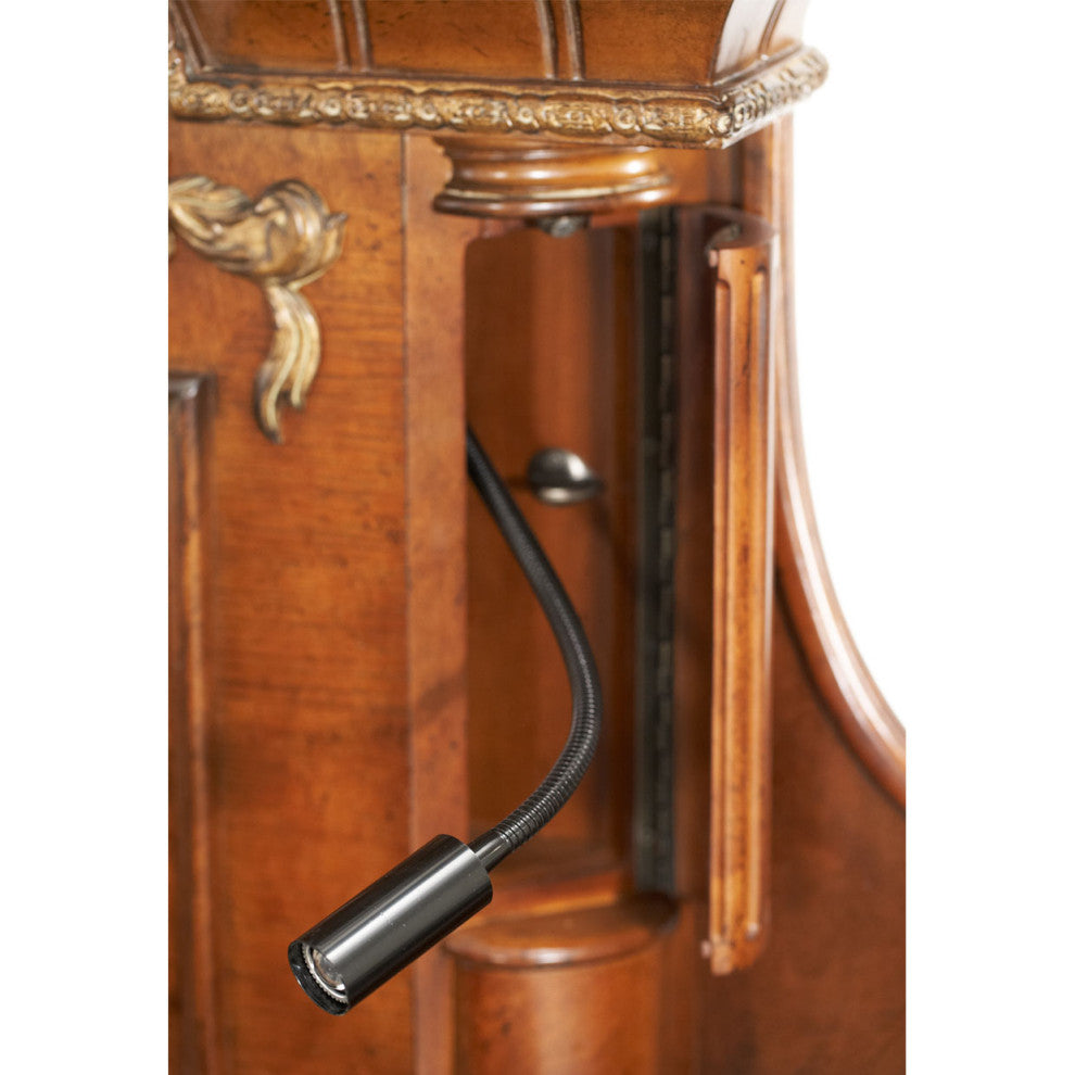 Villa Valencia Eastern King Low Poster Bed, Classic Chestnut