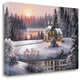 "Winter Sunset" By Dubravko Raos, Giclee Print on Gallery Wrap Canvas