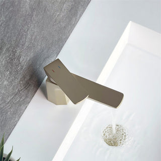 STYLISH Single Handle Bathroom Faucet - Brushed Gold