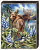 Easily AeMoosed, Lupine Wooden Wall Art, Medium 18x12