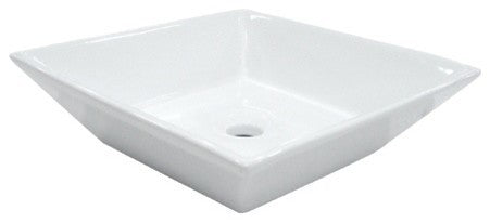 Fauceture Vessel Sink, White