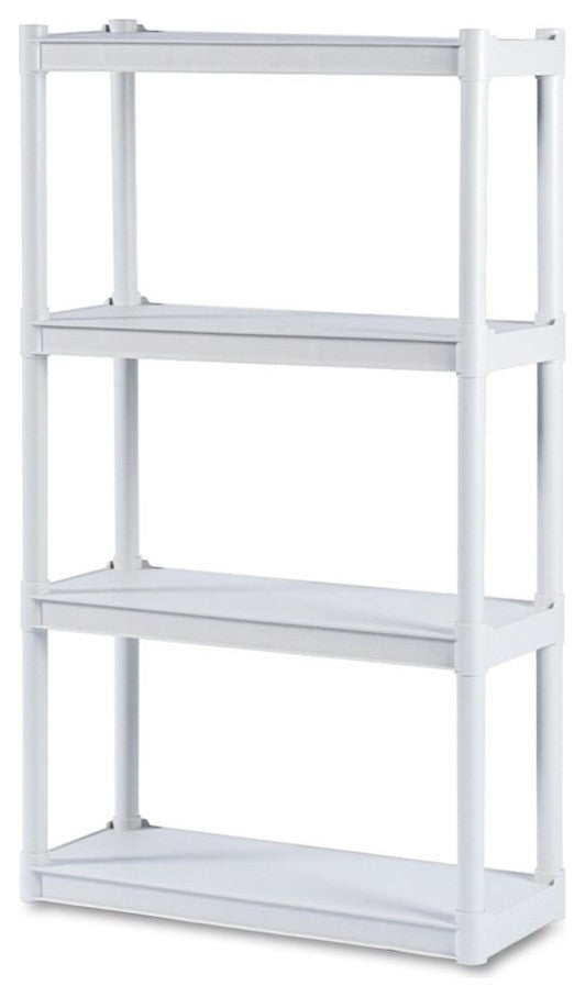 Full product on white background; white color variant of the same shelf.