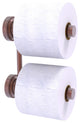 Dottingham 2 Roll Reserve Roll Toilet Paper Holder, Antique Copper