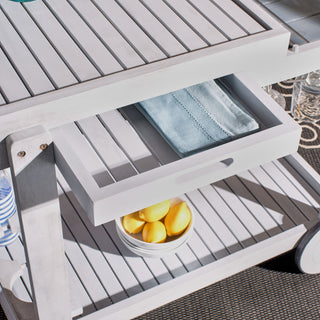 Safavieh Orland Tea Trolley Gray