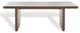 Safavieh Couture Felicity Wood Coffee Table Walnut