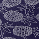 Indoor/Outdoor Kendall KE6 Navy Machine Washable 8' x 8' Round Rug