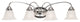 Millennium Lighting Vanity, Chrome