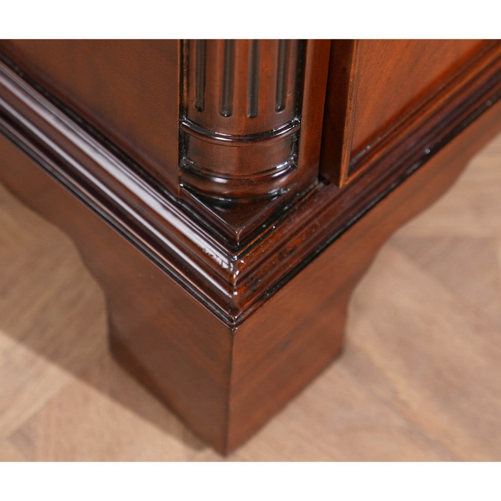 Large Mahogany Executive Desk