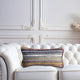Plutus Sachi Love Red, Blue and Orange iKat Luxury Throw Pillow, Double Sided  20" X 36" King