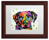 Dean Russo 'Rhodesian' Framed Art, Wood Frame, 11"x14", White Matte