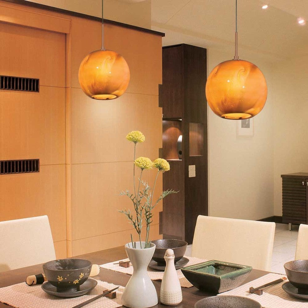 Light Low Voltage Pendant And Canopy Kit, Caramel Bronze, Caramel Bronze
