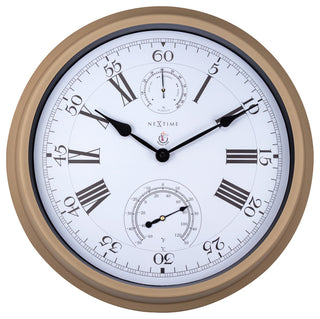 Hyacinth Outdoor Weather Station Wall Clock