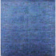 Ahgly Company Indoor Square Mid-Century Modern Area Rugs, 5' Square