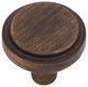 Profilo Knob, Light Bronze, Round Knob