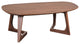 Godenza Coffee Small Table, Walnut