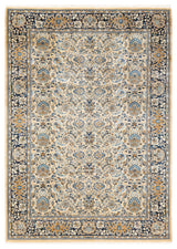 Mogul, One-of-a-Kind Hand-Knotted Area Rug Yellow, 6' 2" x 9' 2"