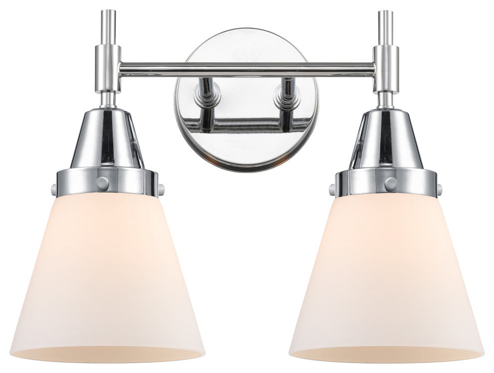 INNOVATIONS LIGHTING 447-2W-PC-G61-LED Caden 2 Light 17 inch Bath Vanity Light