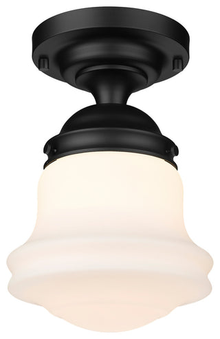 Zlite 735F10-MB 1-Light Flush Mount, Matte Opal
