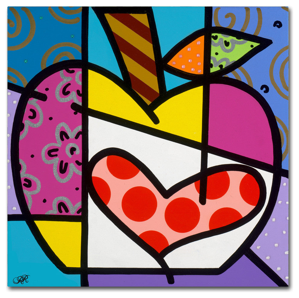 Roberto Rafael 'Big Apple III' Canvas Art