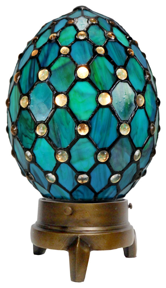 Elenora Jewel Tiffany Decorative Egg