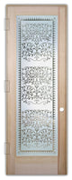 Pantry Door - Victorian Lace - Douglas Fir (stain grade) - 24" x 80" - Knob...