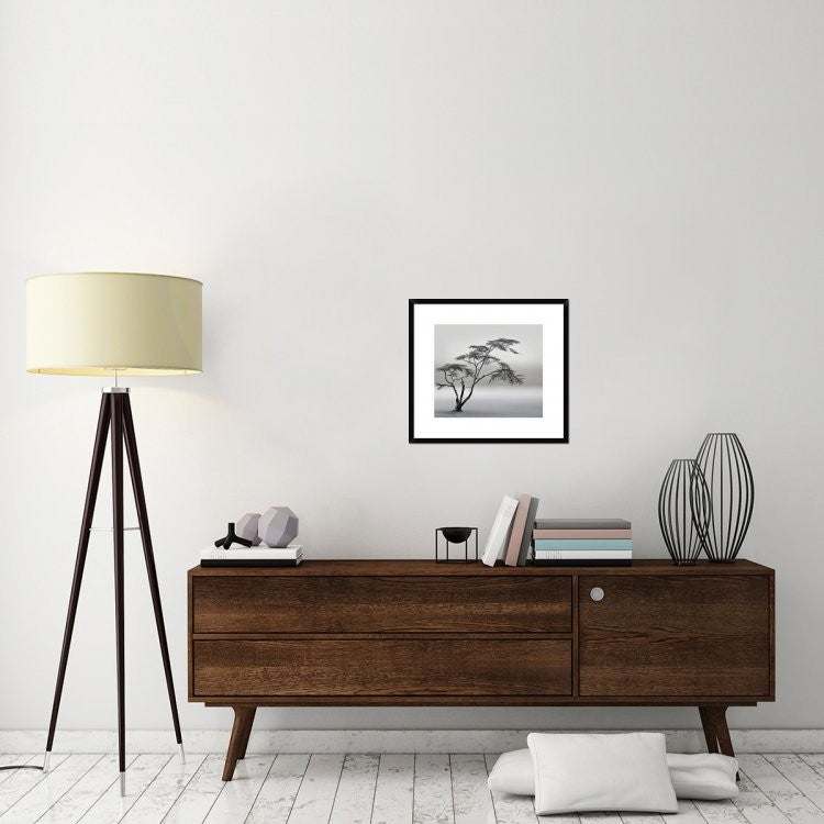 "A Very Long Story" Framed Digital Print by Piet Flour, 24x21"