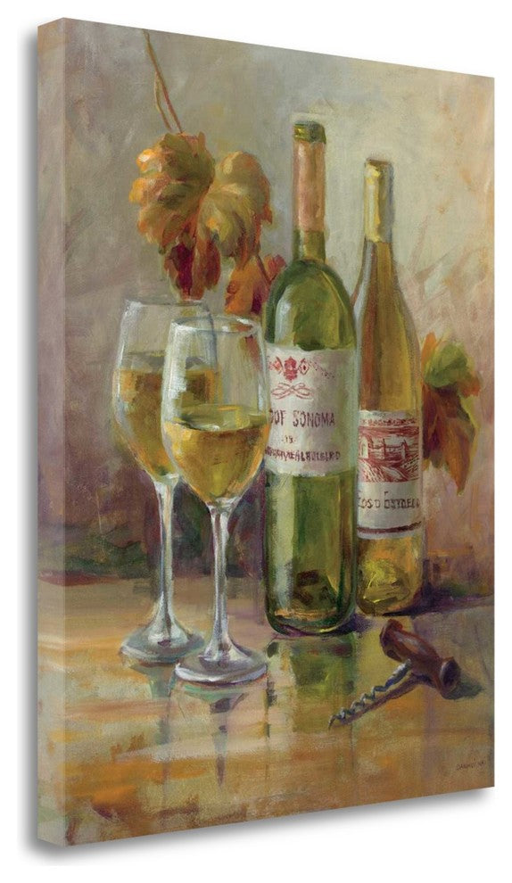 "Opening The Wine II" By Danhui Nai, Giclee Print on Gallery Wrap Canvas