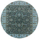 Ahgly Company Indoor Round Mid-Century Modern Area Rugs, 3' Round