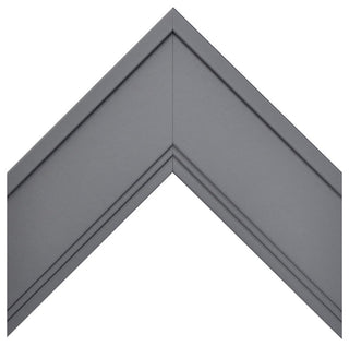 Porter Dark Gray Framed Mirror, 20"x54"