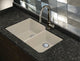 Transolid Radius Granite 31-in Undermount Kitchen Sink