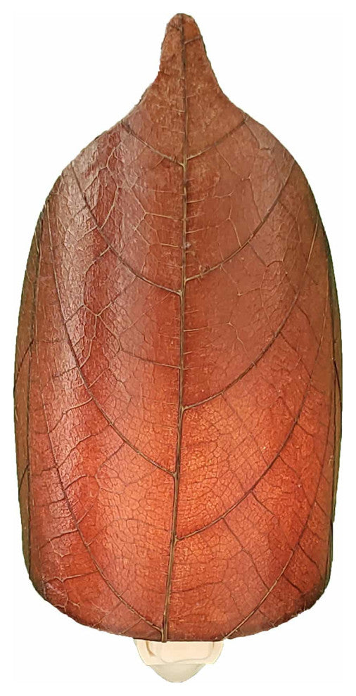 Leaf Nightlight Burgundy
