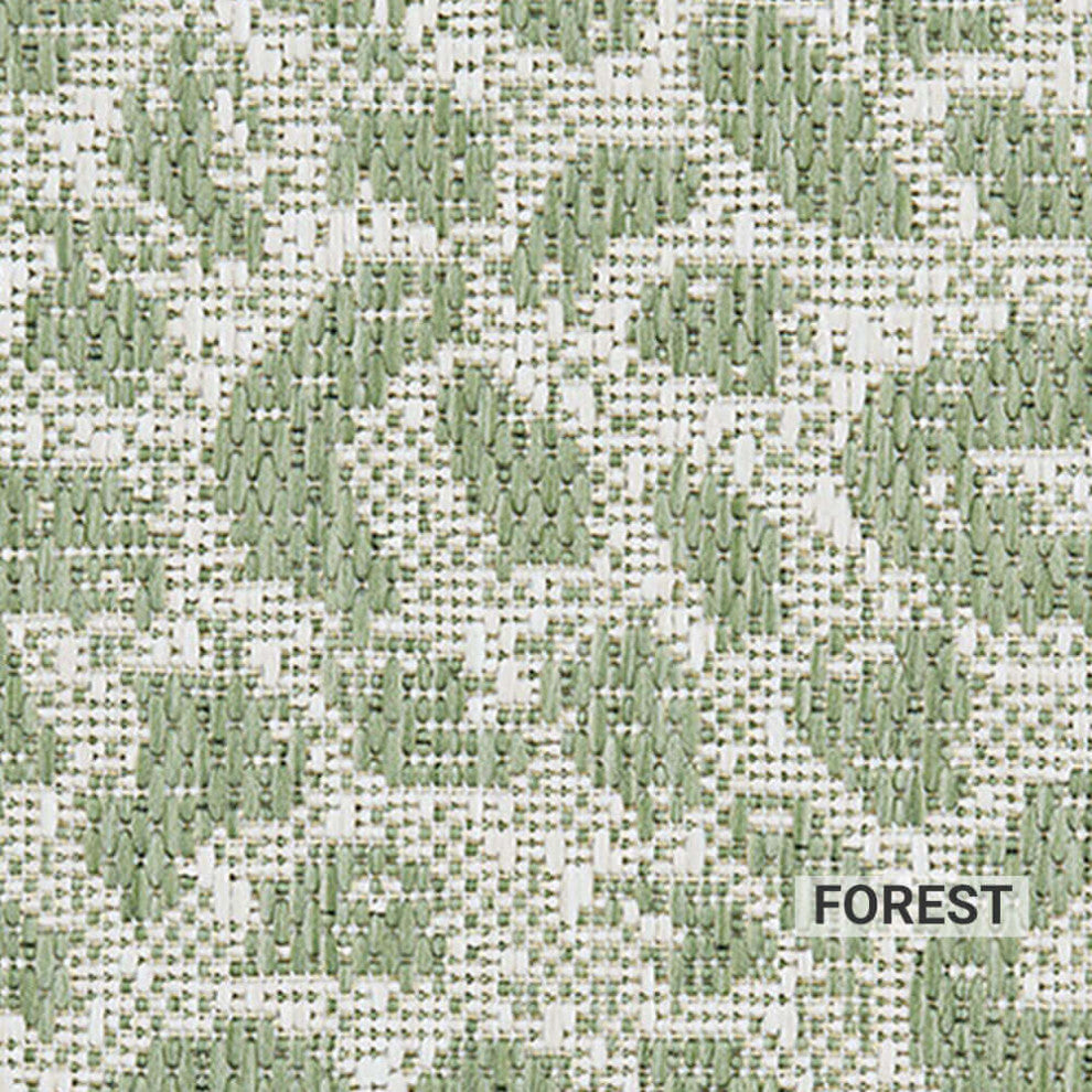 Vumbura Plains Area Rug, Indoor/Outdoor, Accent Carpet, Forest Square 10'x10'