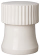 Round Alex Stool White 14x18