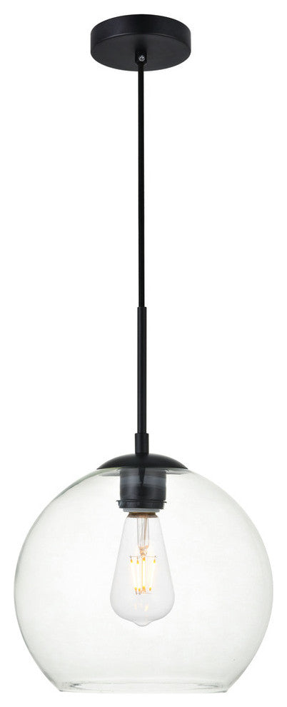 Living District LD2212BK Asimov 1-Light Pendant