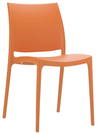 Compamia Maya Dining Chairs, Set of 2, Orange