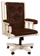 Homestead Collection Upholstered Office Chair, Ready to Finish