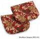 19" U-Shaped Outdoor Tufted Dining Chair Cushion, Set of 2, Montfleuri Sangria