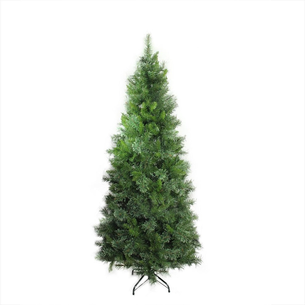 6.5' Mixed Cashmere Pine Medium Artificial Christmas Tree, Unlit