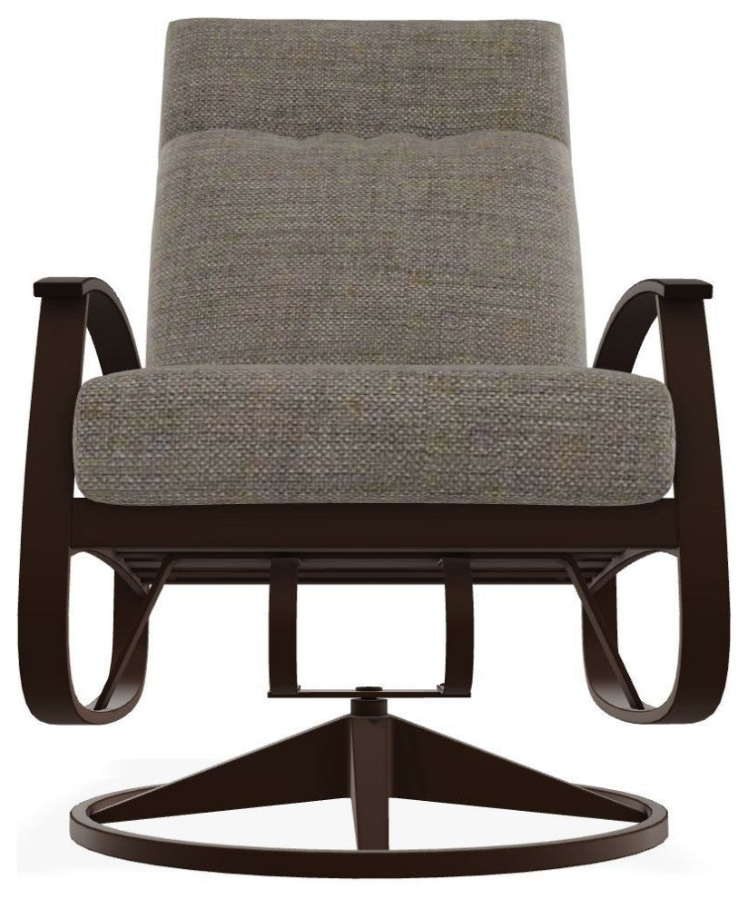 Belle Isle Cushion Deep Seat Outdoor Swivel Rocker, Cast/Kona