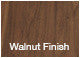 Madison Plywood Chair, Walnut Finish Base, Orange Camira Wool
