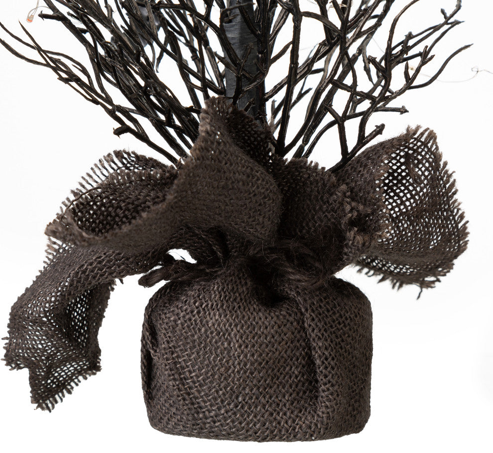 20"H Halloween Lighted Bats Table Tree Decor