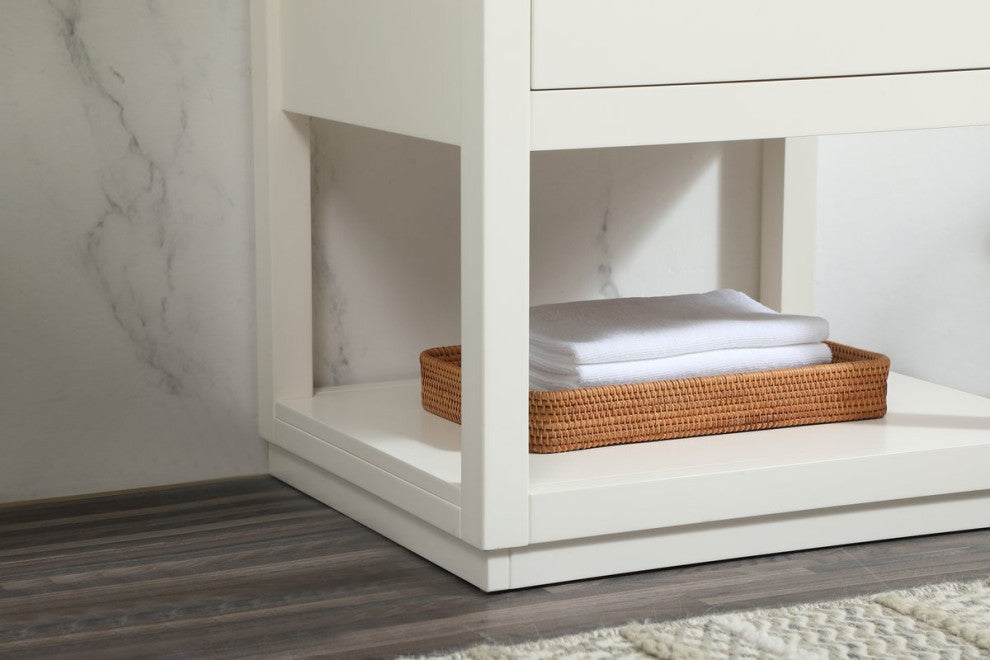 Louie 24" Single Bathroom Vanity, White