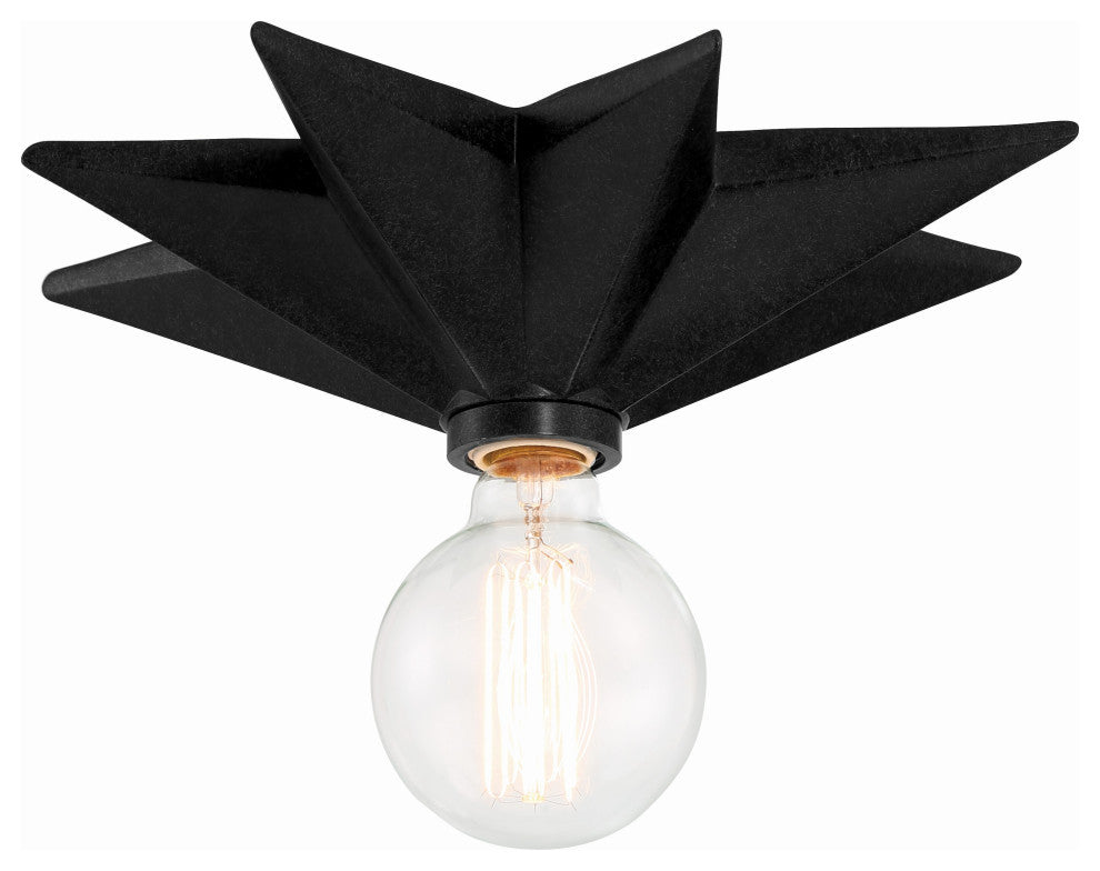 Astro 1 Light, Black, Wall Mount