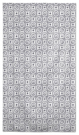 Boho Circles Dark Gray 58x102 Tablecloth