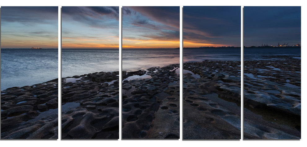 "La Perouse Beach Sydney" Canvas Print, 5 Panels